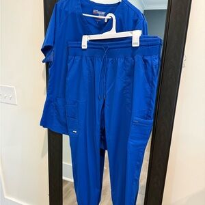 Women’s Blue Scrub Set